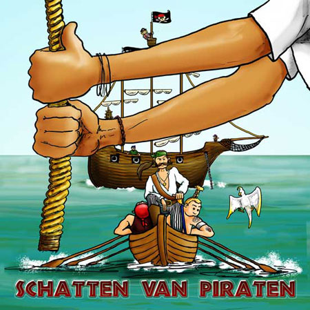 CD-cover Schatten van Piraten, Hans van Woerkom
